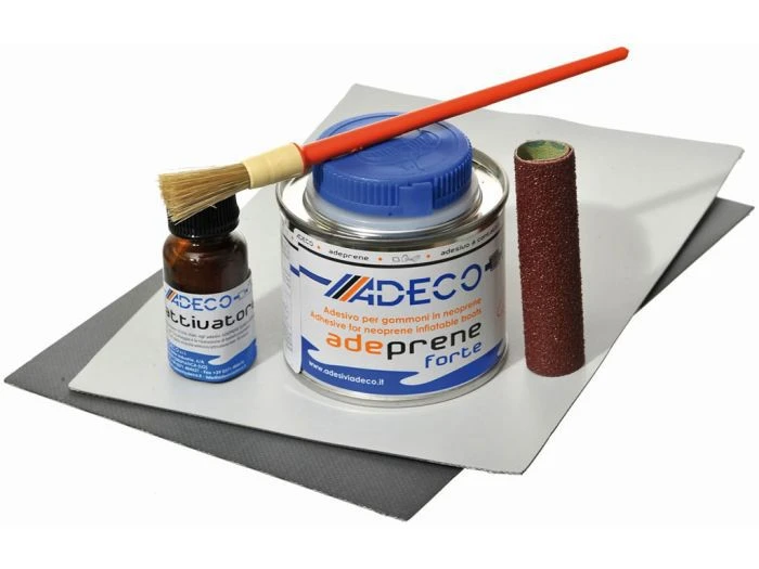 Hypalon Reparatieset Adeprene Wit (2 Vellen 22x14cm) 3 Hypalon Reparatieset Adeprene Wit (2 Vellen 22x14cm)