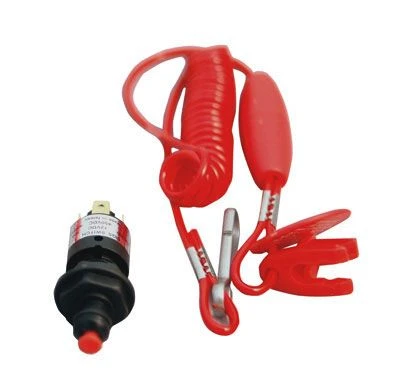 Dodemansknop Met Spiraalkoord 3 Dodemansknop Met Spiraalkoord