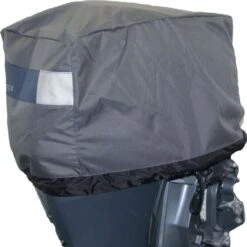 Buitenboordmotorhoes (gevoerd) (Grootte: Voor 8 Tot 20PK)