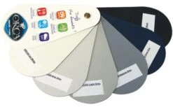 ORCA Hypalon Doek Zwart 15x10cm