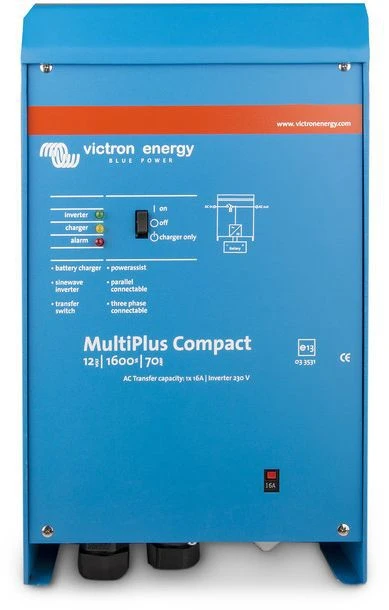Victron Multiplus Compact 12/1600-70 Omvormer En Acculader 3 Victron Multiplus Compact 12/1600-70 Omvormer En Acculader