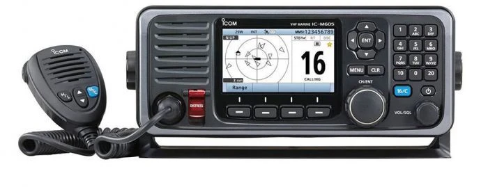 Icom IC-M605 Euro Marifoon 3 Icom IC-M605 Euro Marifoon
